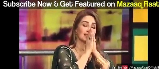 Reman Khan funny with Nargole in Mazak raat