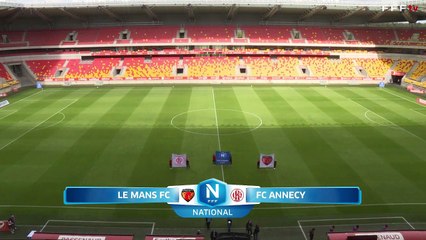 J34 I Le Mans FC  - FC Annecy (3-2) en replay