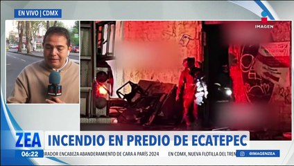 Se incendia un almacen de basura y desperdicios industriales en Ecatepec, Edoméx