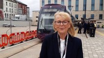 Blackpool tramway launch