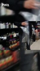 Kurban eti taşımak için kullanılan poşetlerin sağlamlığını akla gelmeyecek bir yöntemle test etti