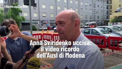 Anna Sviridenko uccisa: il video ricordo dell'Ausl di Modena