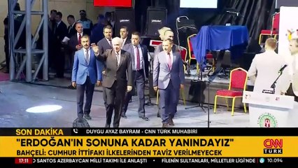 SON DAKİKA HABERİ: Bahçeli tartışmalara son noktayı koydu: Erdoğan'ın sonuna kadar yanındayız