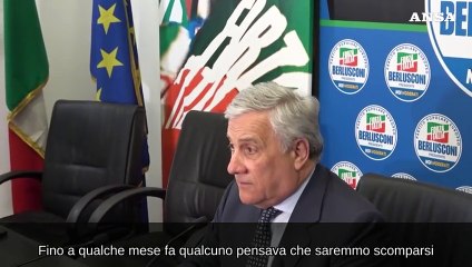 Tajani: "Alle Politiche puntiamo al 20%"