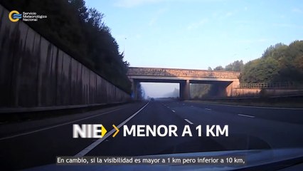 Niebla, neblina o bruma: ¿Qué son?