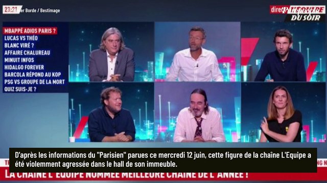 Une figure de L'Equipe rouée de coups à son domicile d'Issy-les-Moulineaux : elle quitte l'antenne pour une durée indéterminée