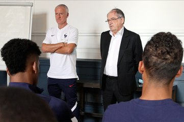 Le mot du Président Le Graët aux joueurs