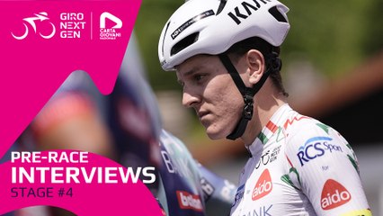 Giro Next Gen 2024 | Stage 4: pre-race interview