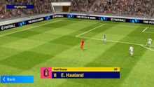 PES Mobile: What great goal from long distance from Erling Haaland