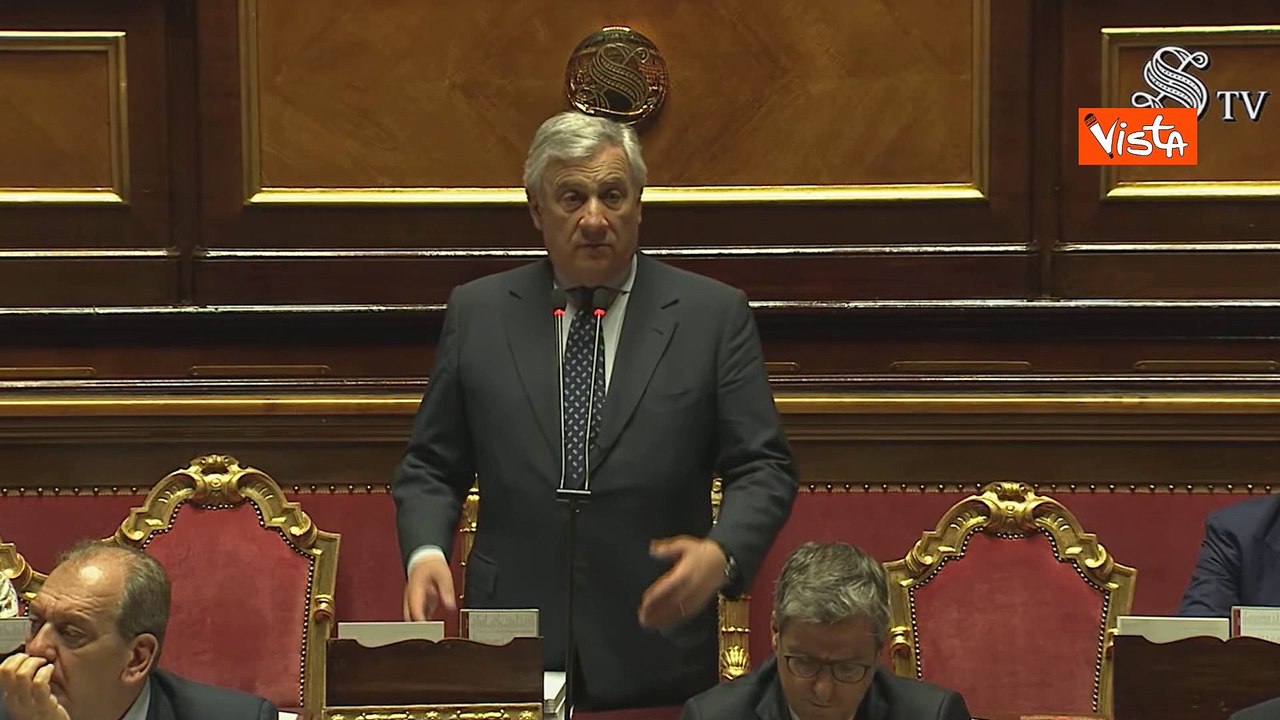 Tajani ricorda Berlusconi al Senato: Anteponeva interesse nazionale a qualsiasi altra cosa