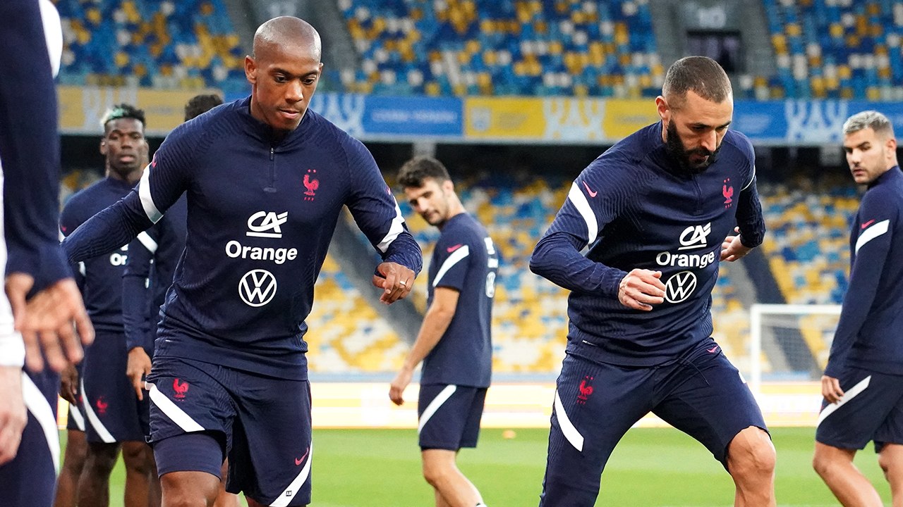 Entrainement à Kiev