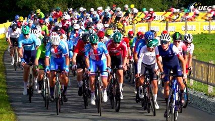 #EuroRoad23 | Highlights Men Juniors Road Race