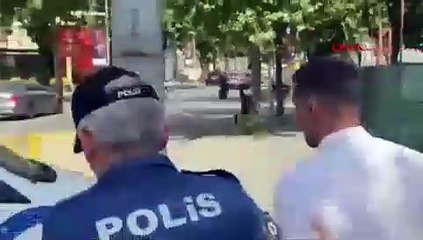 Ambulansın önünü kesen maganda tutuklandı