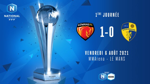 J1 | Le Mans FC – Stade Briochin (1-0)