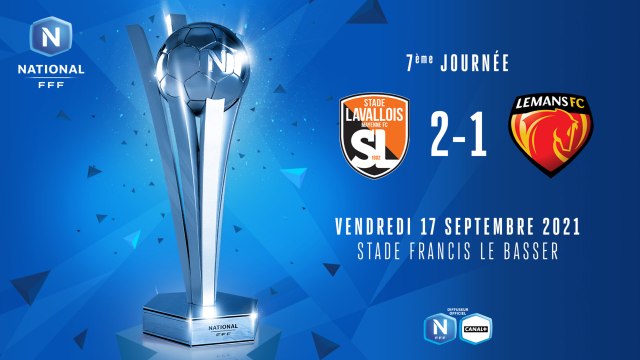 J7 | Stade Lavallois - Le Mans FC (2-1)