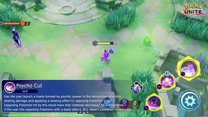 Pokemon Unite - Ceruledge Moves Overview Trailer