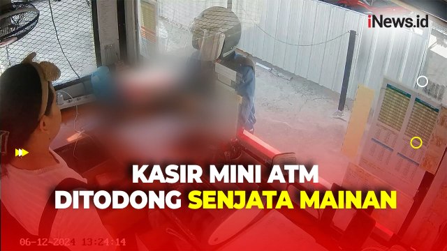 Sedang Hitung Uang, Kasir Mini ATM Ditodong Senjata Mainan di Palangka Raya