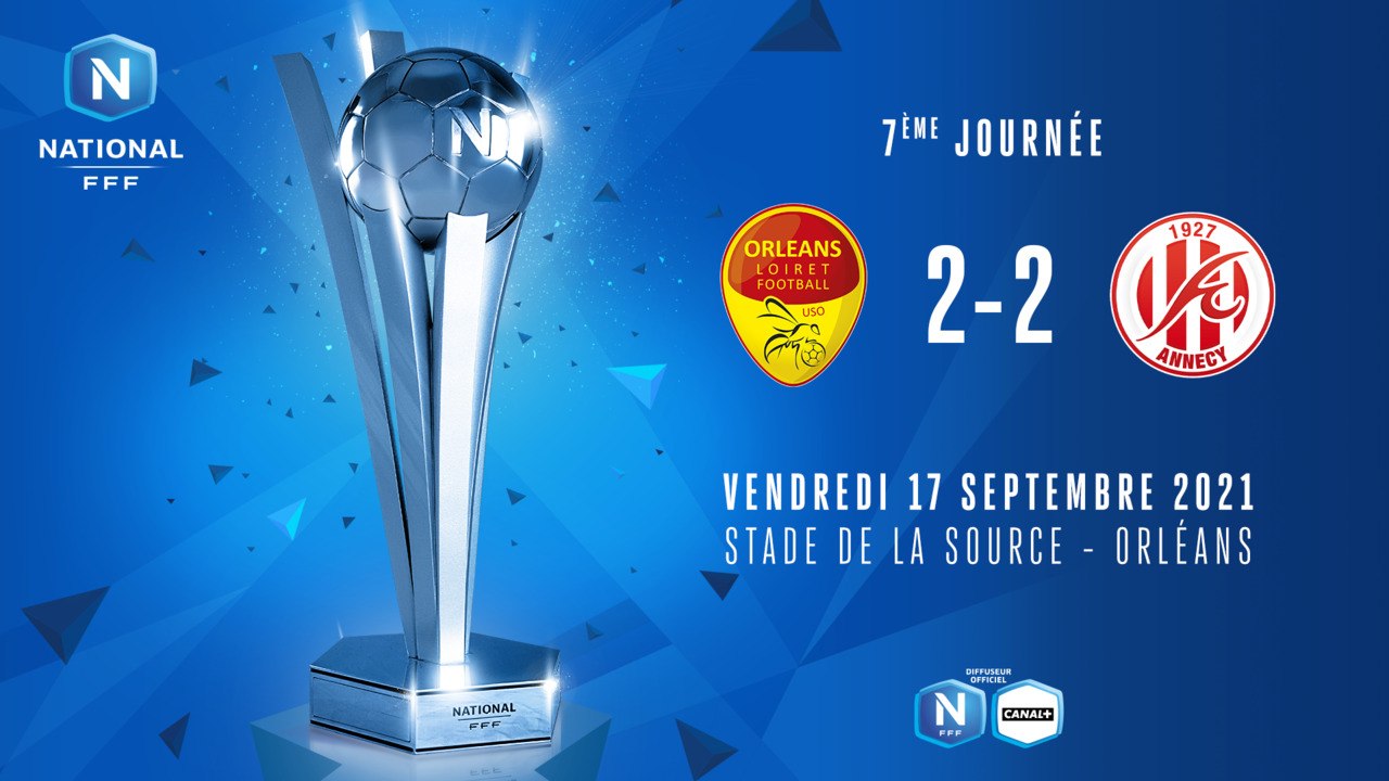 J7 | US Orléans - FC Annecy (2-2)