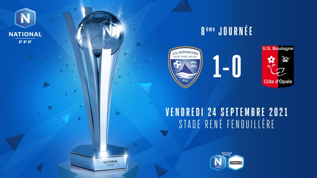J8| US Avranches MSM - US Boulogne CO (1-0)