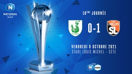 J10 I FC Sète - Stade Lavallois (0-1)