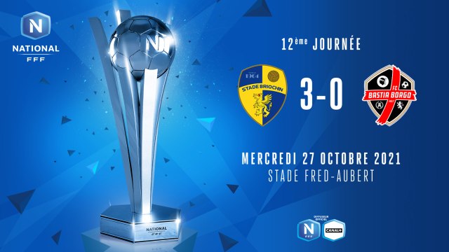 J12 | Stade Briochin - FC Bastia-Borgo (3-0)
