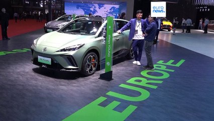 Descargar video: UE quer agravar impostos aos automóveis elétricos chineses para tentar colmatar a concorrência desleal