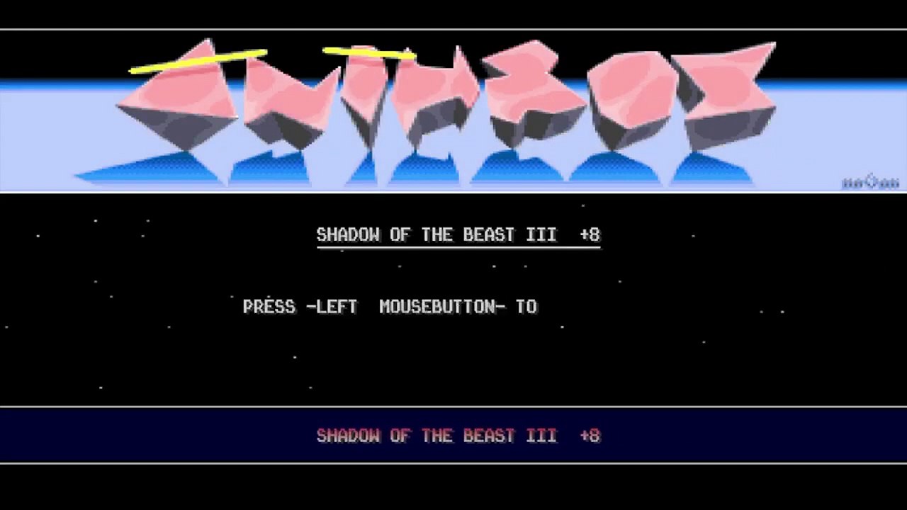 Amiga Trainer Intro - Shadow of the Beast III by Anthrox