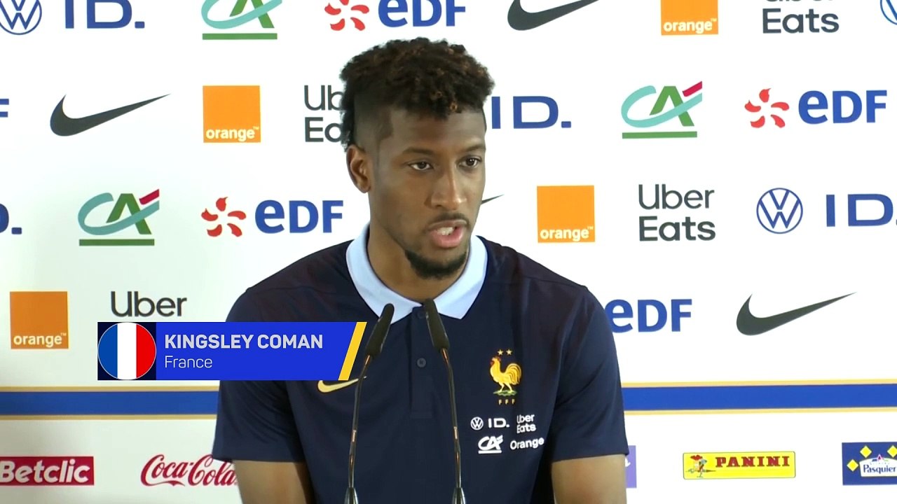 Coman : “Je me sens bien physiquement, je me sens mieux”