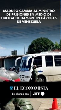 Maduro cambia al ministro de prisiones en medio de huelga de hambre en cárceles de Venezuela