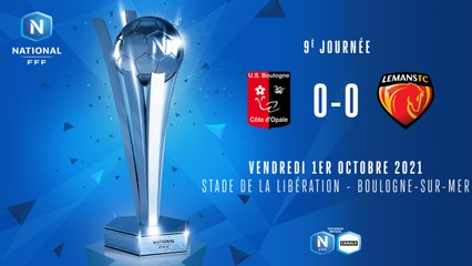 J5 I US Boulogne - Le Mans FC (0-0)