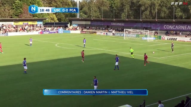 J3 I US Concarneau - FC Annecy (2-1) en replay