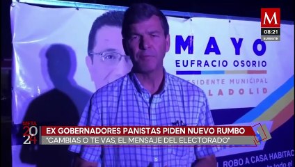 Скачать видео: Exgobernadores del PAN piden a Marko Cortés renovación en el partido