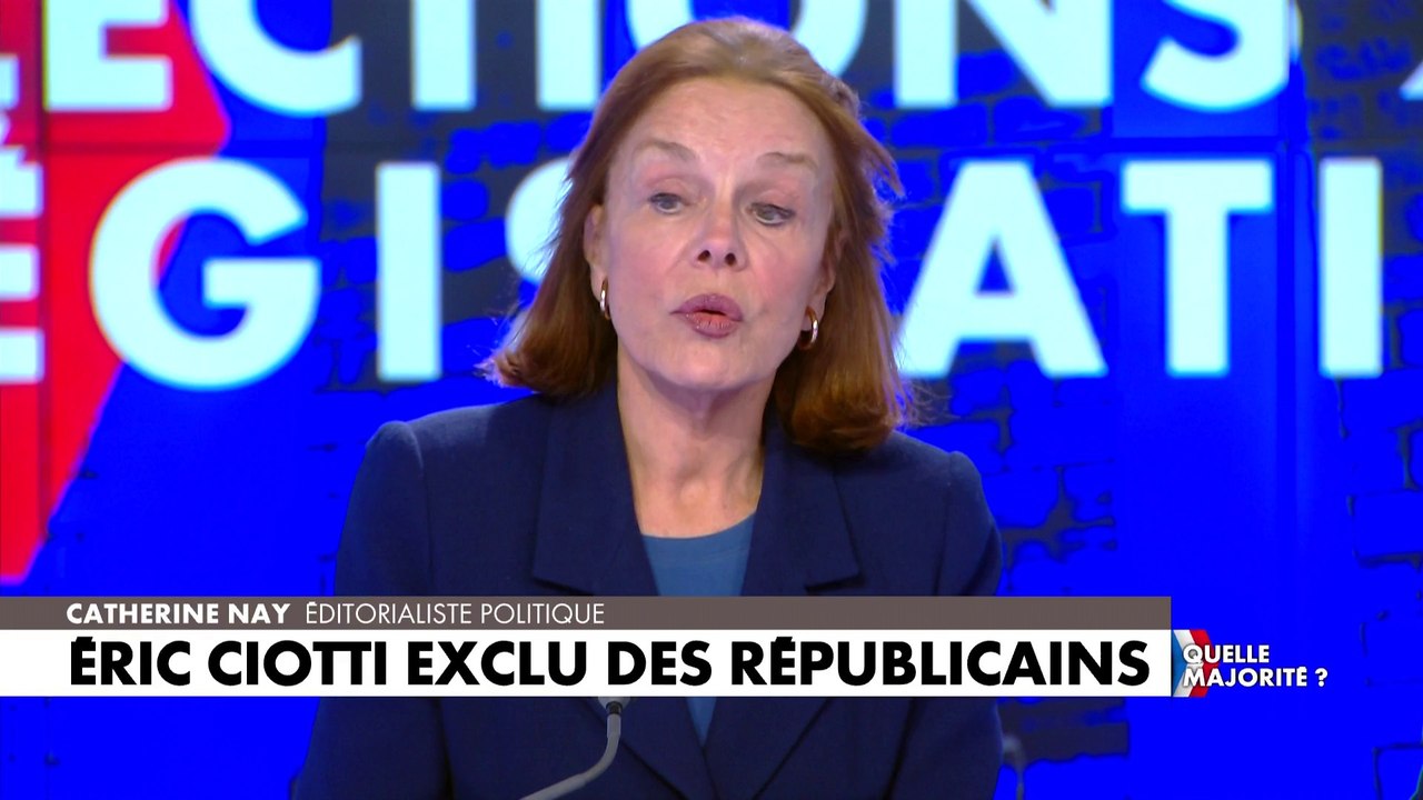 Catherine Nay : «La décision unilatérale d’Éric Ciotti pose le problème de la survie des Républicains»