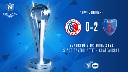J10 | LB Châteauroux - US Concarneau (0-2)