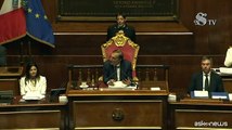 Commemorazione di Silvio Berlusconi nell'aula del Senato