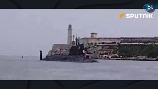 Así ha entrado una flota de guerra de Rusia, con un submarino de propulsión nuclear, en La Habana