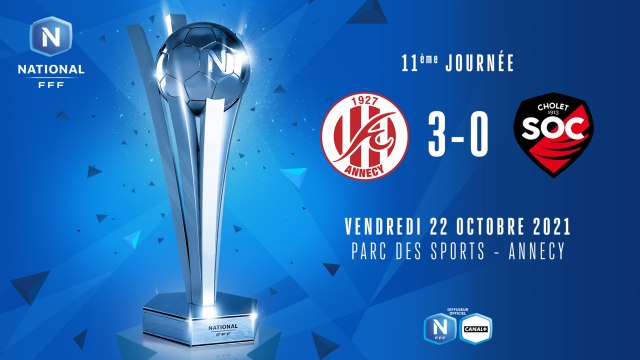 J11 I FC Annecy - SO Cholet (3-0)