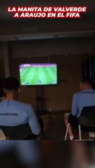 Valverde golea a Araujo en el FIFA: fijaos en el autor del último gol