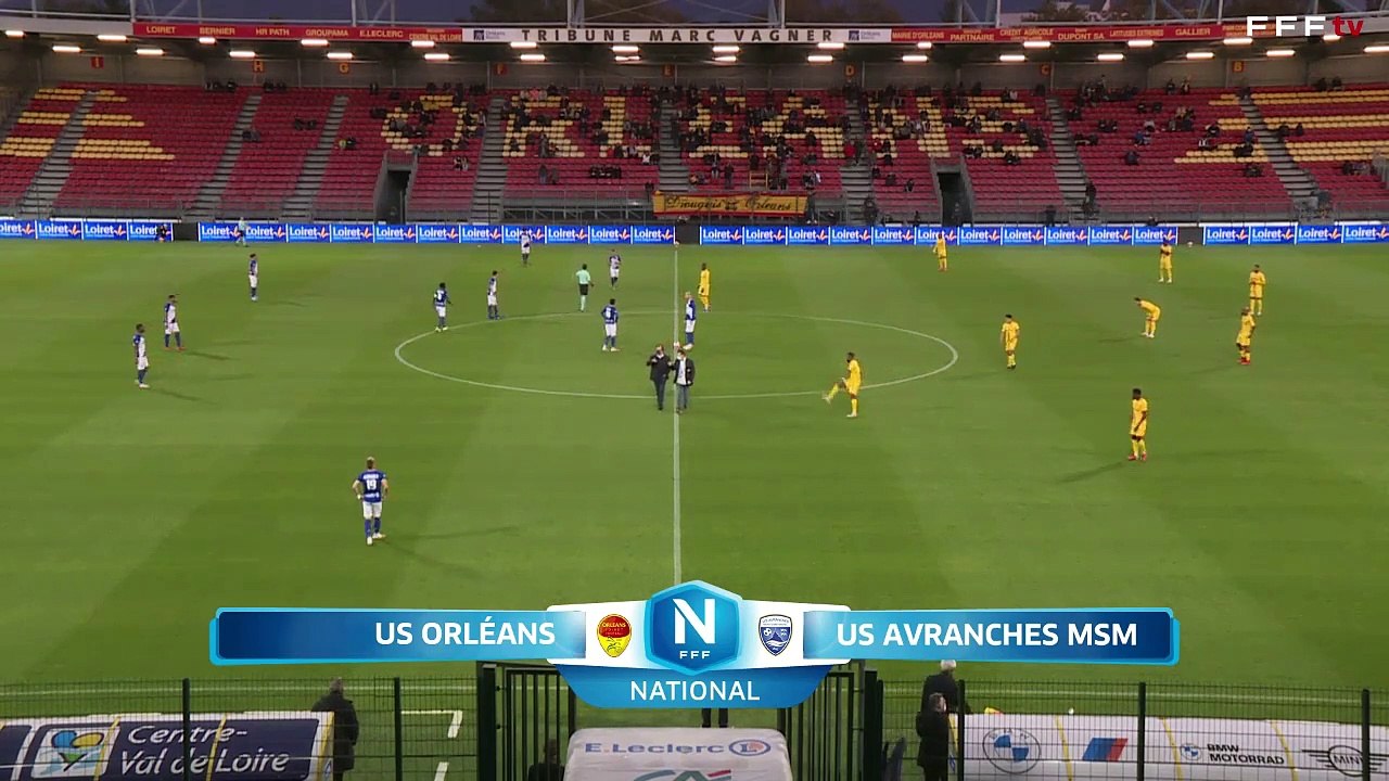 J11 I US Orléans - US Avranches MSM (0-0) en replay