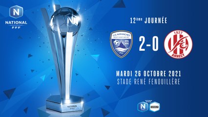 J12 | US Avranches MSM - FC Annecy (2-0)