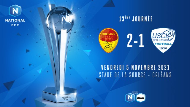 J13 | US Orléans - US Créteil Lusitanos (2-1)