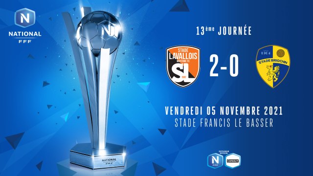 J13 | Satde Lavallois - Stade Briochin (2-0)