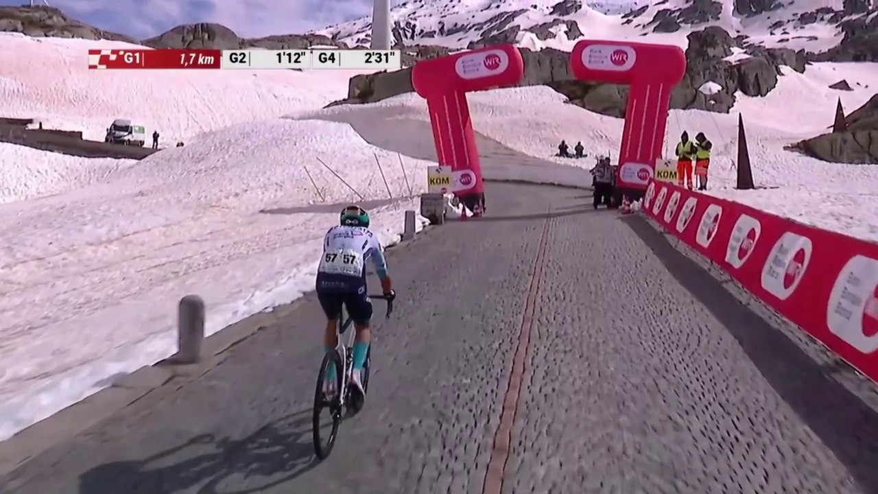 Cycling - Tour de Suisse 2024 - Stage 4 Highlights, victory for Torstein Træen, leader's jersey for Adam Yates