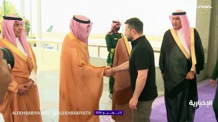 زيلينسكي يصل السعودية ويستعد لتوقيع اتفاقية أمنية مع واشنطن