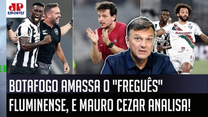 "É O QUE PARECE! Pra mim, o Diniz VIROU REFÉM de..." Botafogo AMASSA Fluminense, e Mauro Cezar OPINA