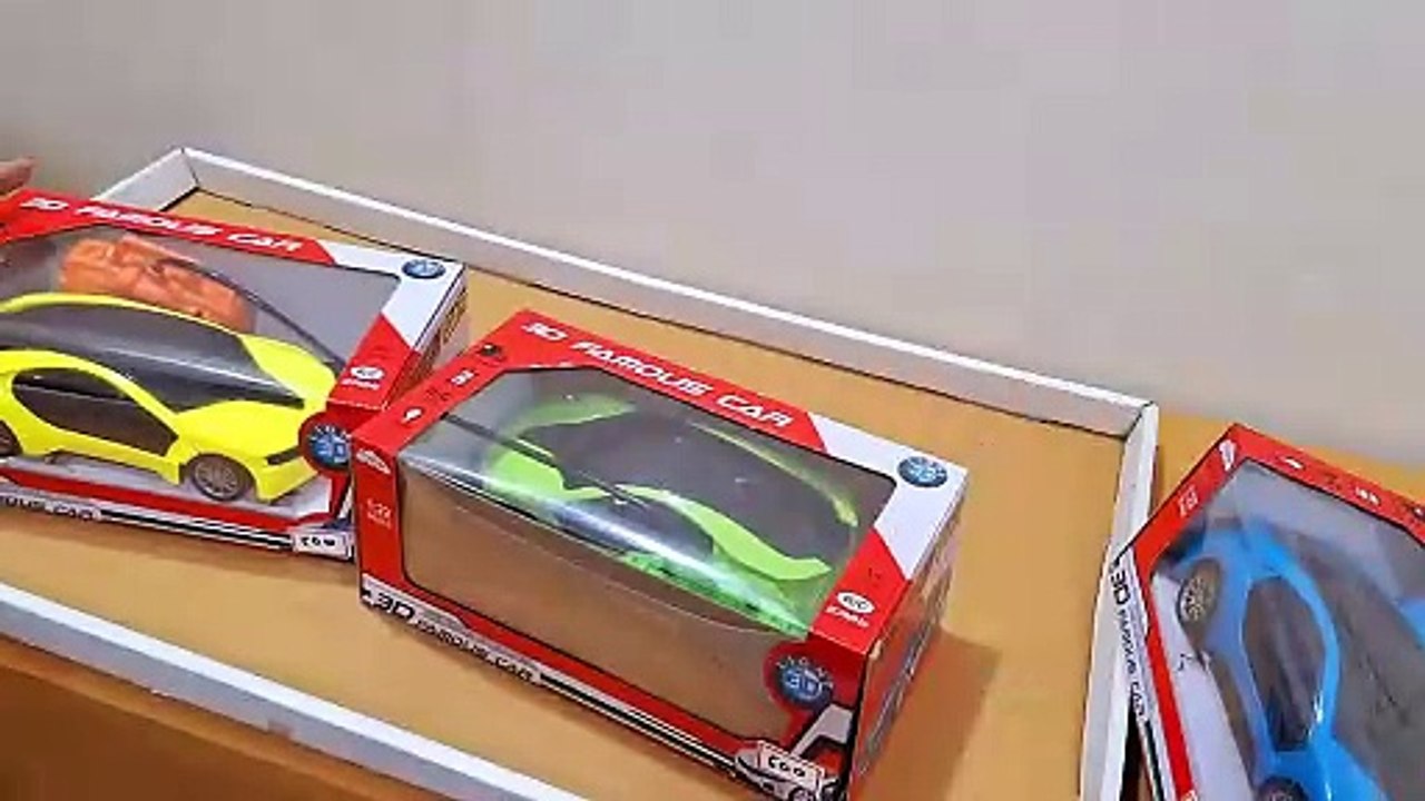 Unboxing and Review of Battery Operated RC Remote Control Fast and Furious Super Race car Toy for Kids with 3D Light