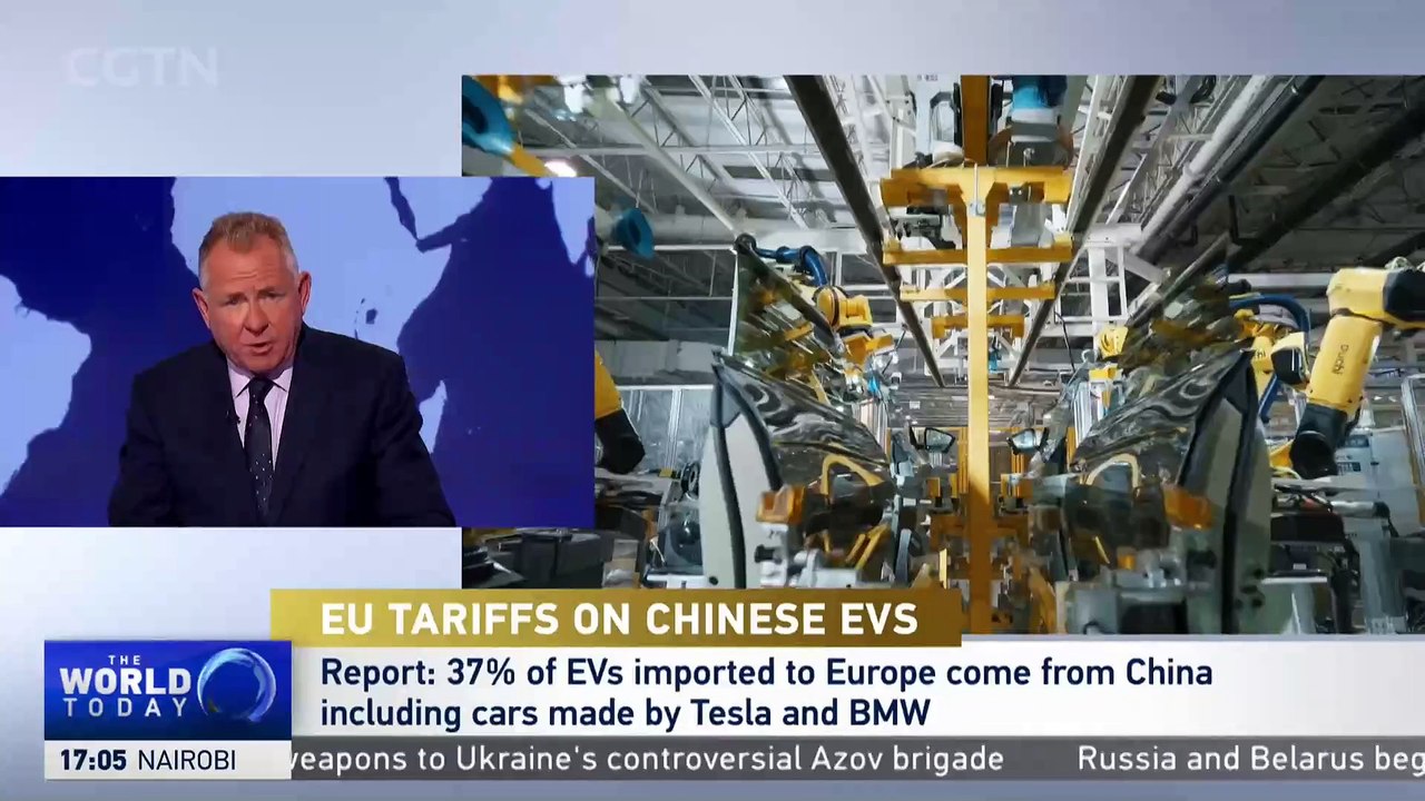 EU hits Chinese electric cars with tariffs
