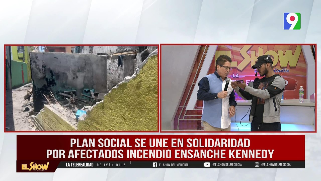Yadira se compromete ayudar a Afectados en Ensanche Kennedy con el Plan Social| El Show del Mediodía