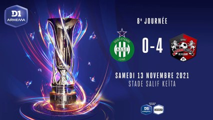 J8 I AS Saint-Etienne - FC Fleury 91 (0-4)