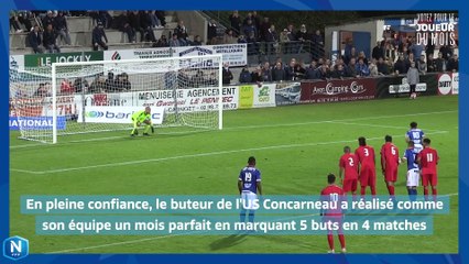 Votez pour le joueur du mois d'octobre